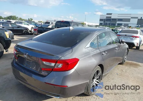 2021 Honda Accord Hybrid Touring из США, поврежденный, VIN 1HGCV3F92MA001514